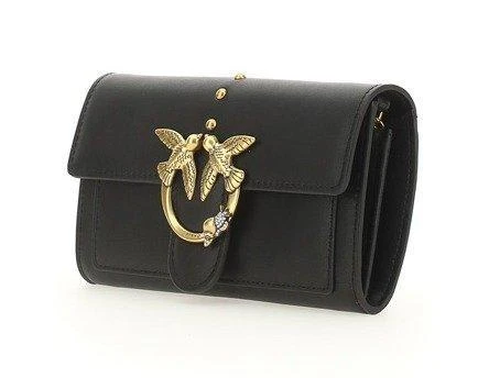 商品PINKO|Pinko Logo Plaque Chain-link Crossbody Bag,价格¥1368,第2张图片详细描述