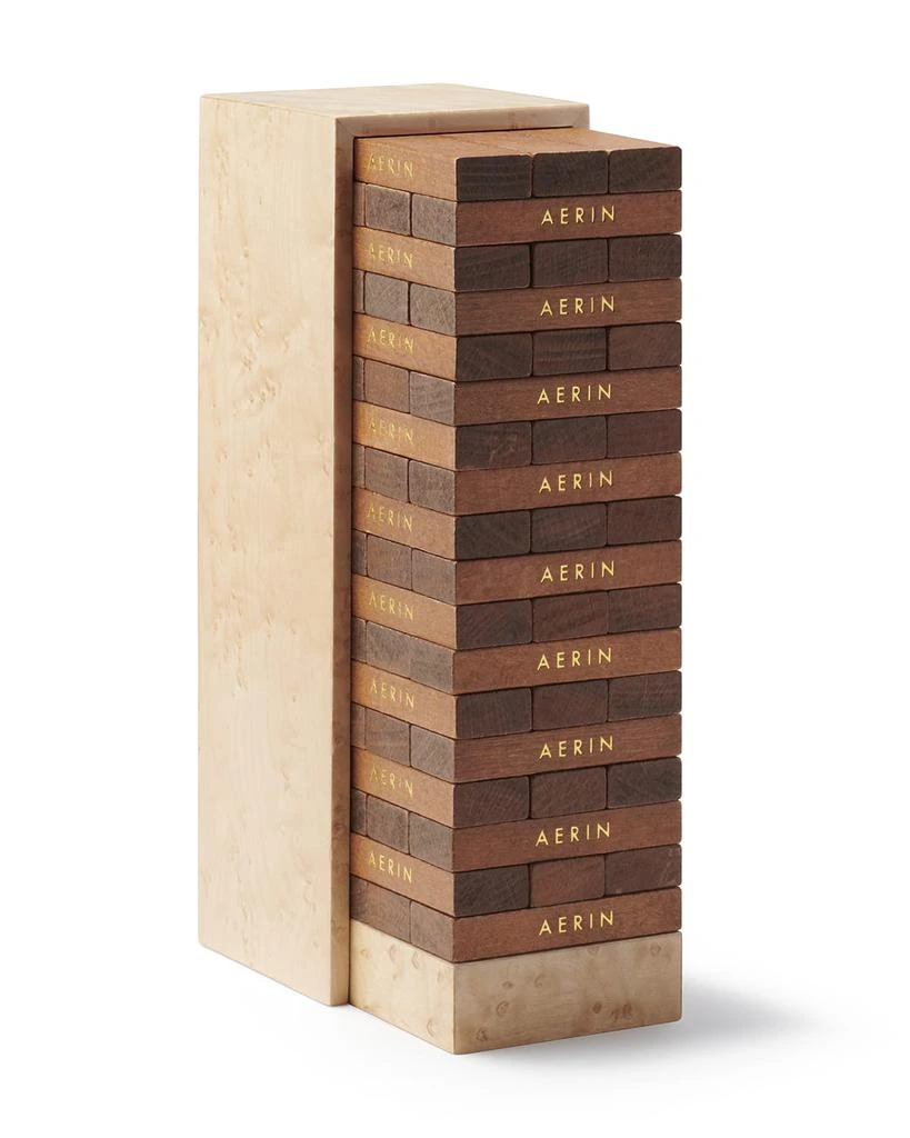 商品AERIN|Shagreen JENGA Set, Cream,价格¥4184,第3张图片详细描述