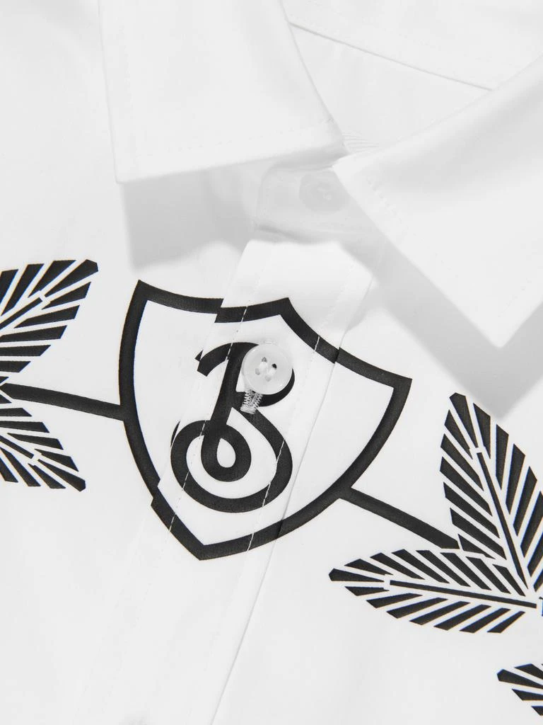 商品Burberry|Boys Owen Crest Shirt in White,价格¥2239,第4张图片详细描述