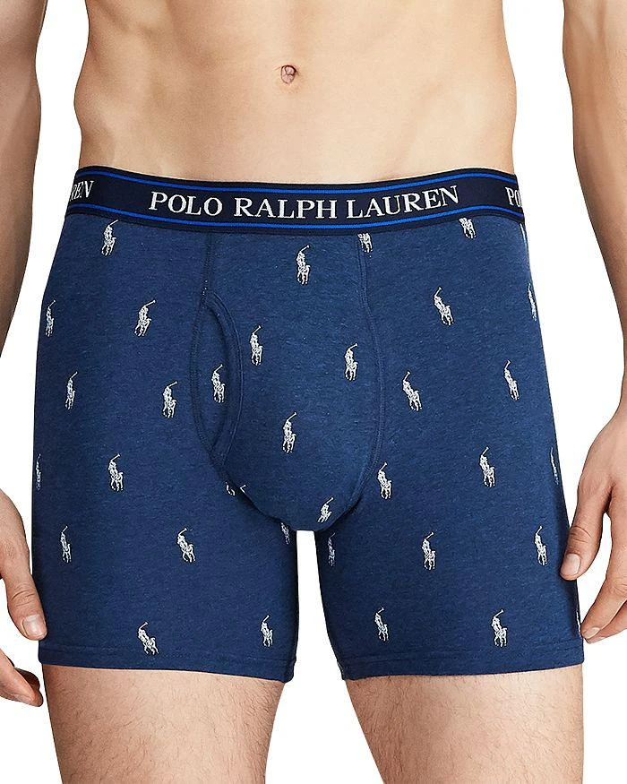 商品Ralph Lauren|Stretch Cotton Boxer Briefs - Pack of 3,价格¥372,第2张图片详细描述