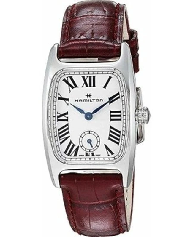 商品Hamilton|Hamilton American Classic Boulton Small Second Quartz M White Dial Leather Strap Women's Watch H13321811,价格¥4737,第1张图片