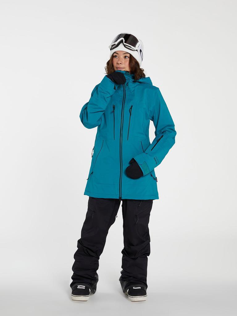 商品Volcom|Womens VS 3L Stretch Gore Jacket - Glacier Blue (2021),价格¥2371,第1张图片