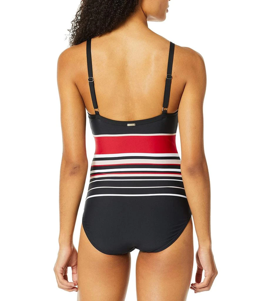 商品Calvin Klein|Women's Diamond Medallion Maillot One Piece Swimsuit,价格¥568,第2张图片详细描述