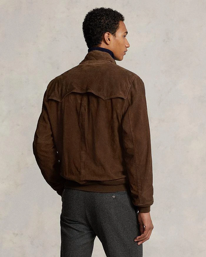 商品Ralph Lauren|Tumbled Suede Jacket,价格¥4452,第3张图片详细描述