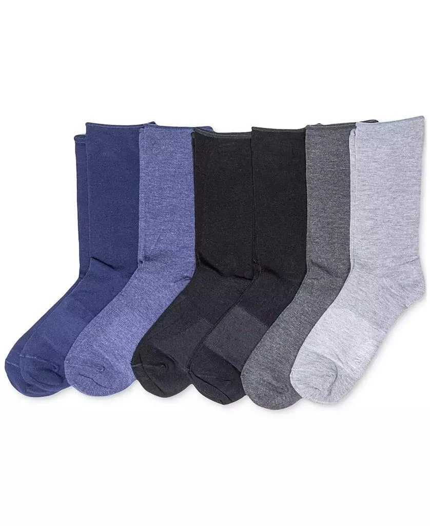 商品Ralph Lauren|Women's 6 Pack Roll-Top Trouser Socks,价格¥180,第2张图片详细描述