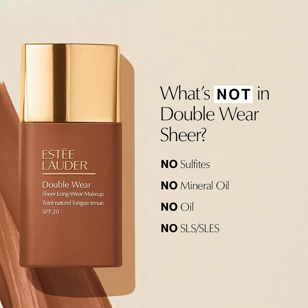 Estée Lauder Double Wear Sheer Long-Wear Foundation SPF19 商品