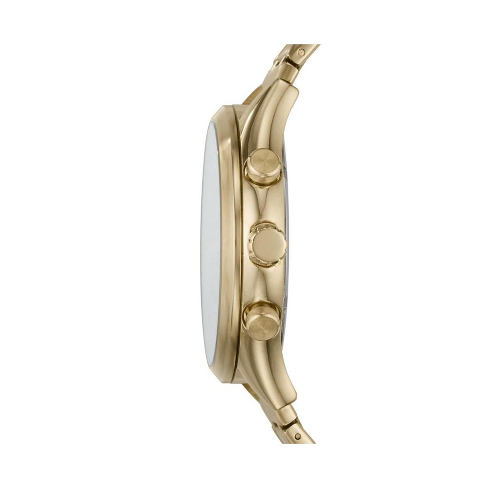 Men's Fenmore Multifunction Gold-Tone Bracelet Watch 44mm商品第2张图片规格展示