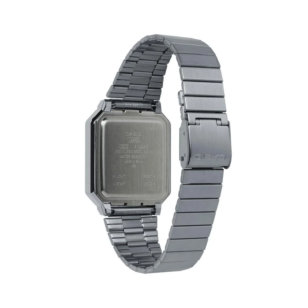 商品G-Shock|Casio Men's Digital Quartz Silver Watch, 32.7mm,价格¥344,第3张图片详细描述