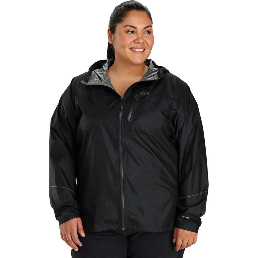 商品Outdoor Research|Helium Rain Jacket - Plus - Women's,价格¥451,第1张图片