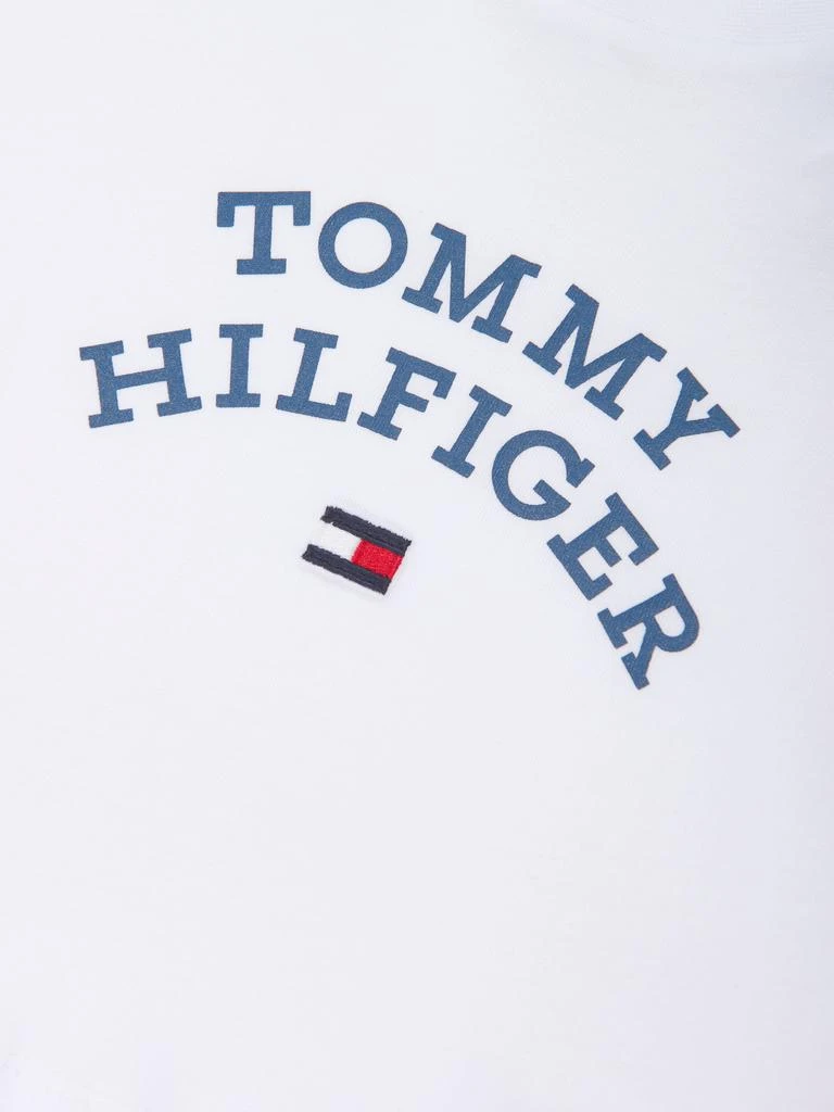 商品Tommy Hilfiger|Tommy Hilfiger Girls Logo Flag T-Shirt in White,价格¥170,第3张图片详细描述