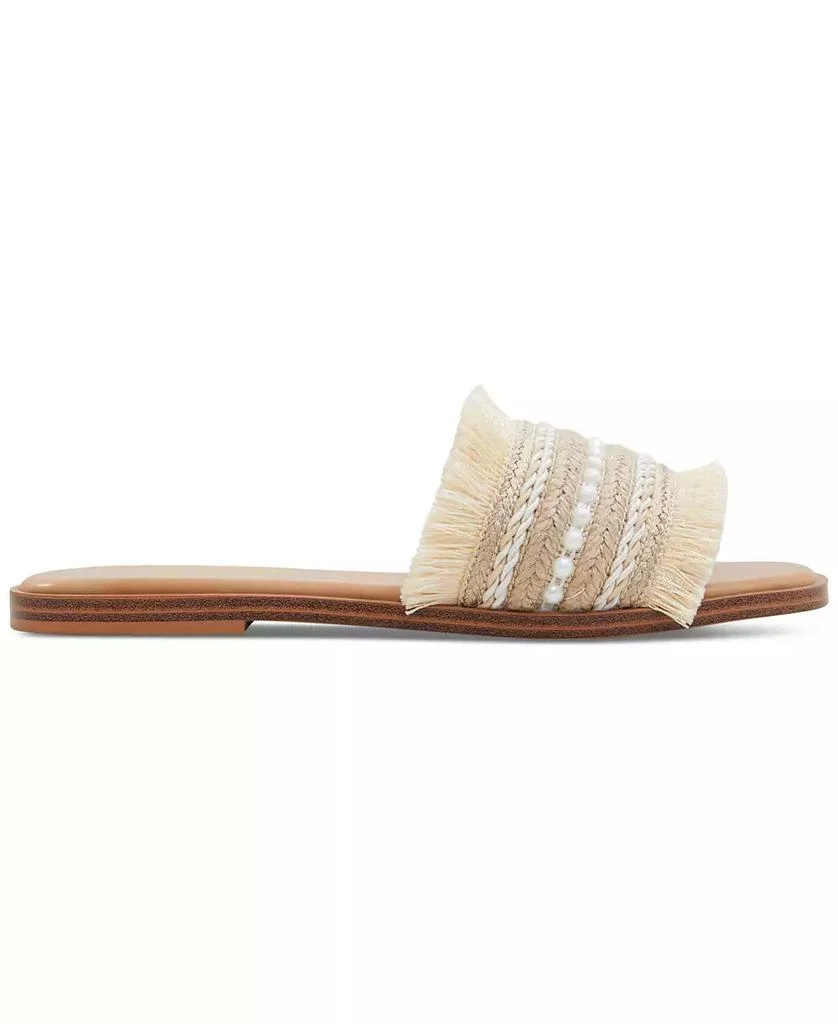 商品ALDO|Women's Fringy Slide Flat Sandals,价格¥456,第2张图片详细描述