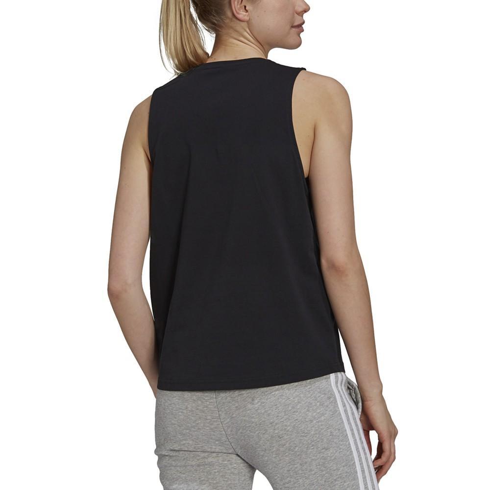 商品Adidas|Women's Essentials Big Logo Tank Top,价格¥218,第4张图片详细描述