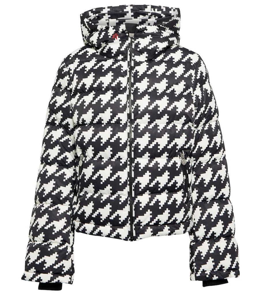 商品PERFECT MOMENT|Polar Flare houndstooth down ski jacket,价格¥5337,第1张图片