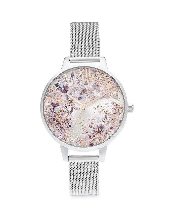 商品Olivia Burton|Abstract Floral Bracelet Watch, 34mm,价格¥836,第1张图片