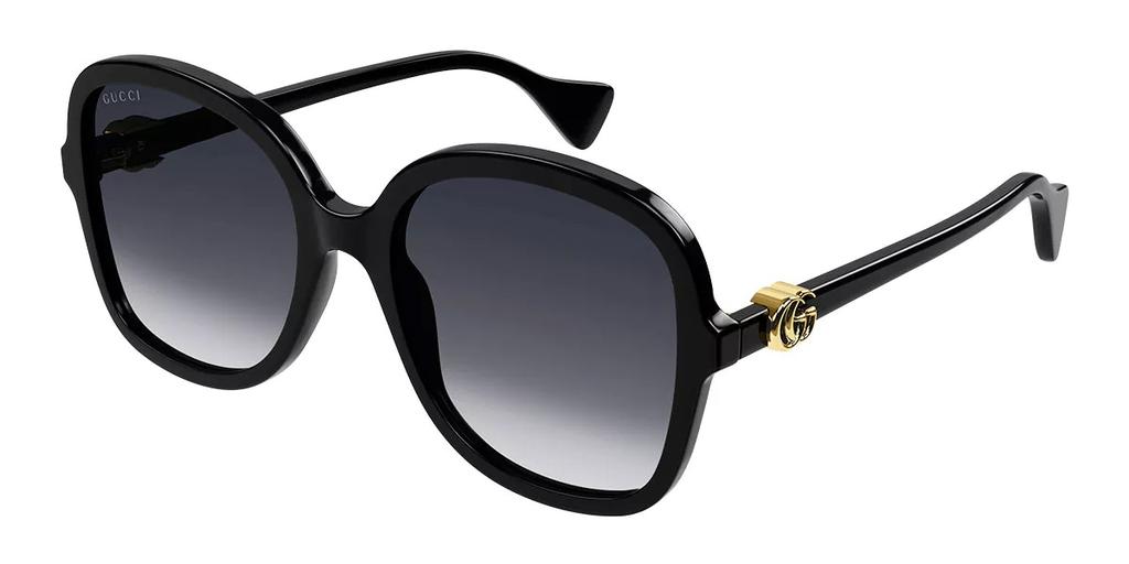 Gucci Grey Gradient Butterfly Ladies Sunglasses GG1178S 002 56商品第1张图片规格展示