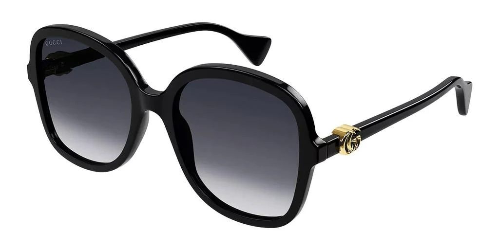 商品Gucci|Gucci Grey Gradient Butterfly Ladies Sunglasses GG1178S 002 56,价格¥1415,第1张图片