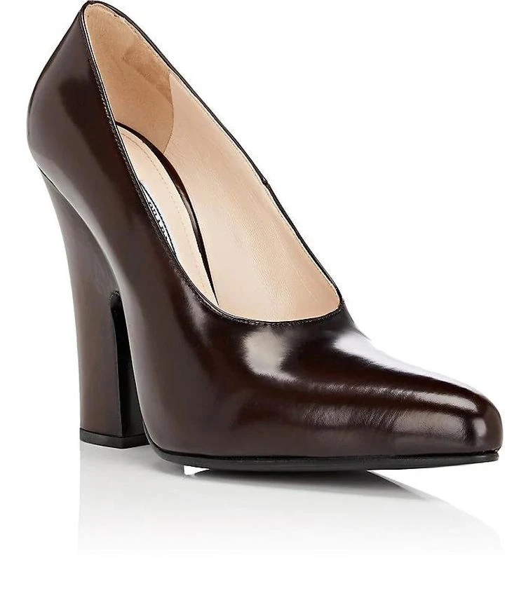 商品Prada|Spazzolato Leather Pumps,价格¥4159,第2张图片详细描述