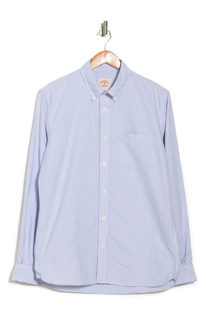Basic Oxford Striped Woven Shirt商品第3张图片规格展示
