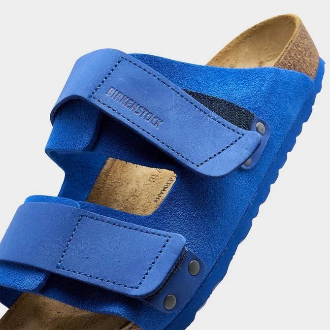 商品Birkenstock|Men's Birkenstock Uji Nubuck Suede Leather Sandals,价格¥1133,第3张图片详细描述