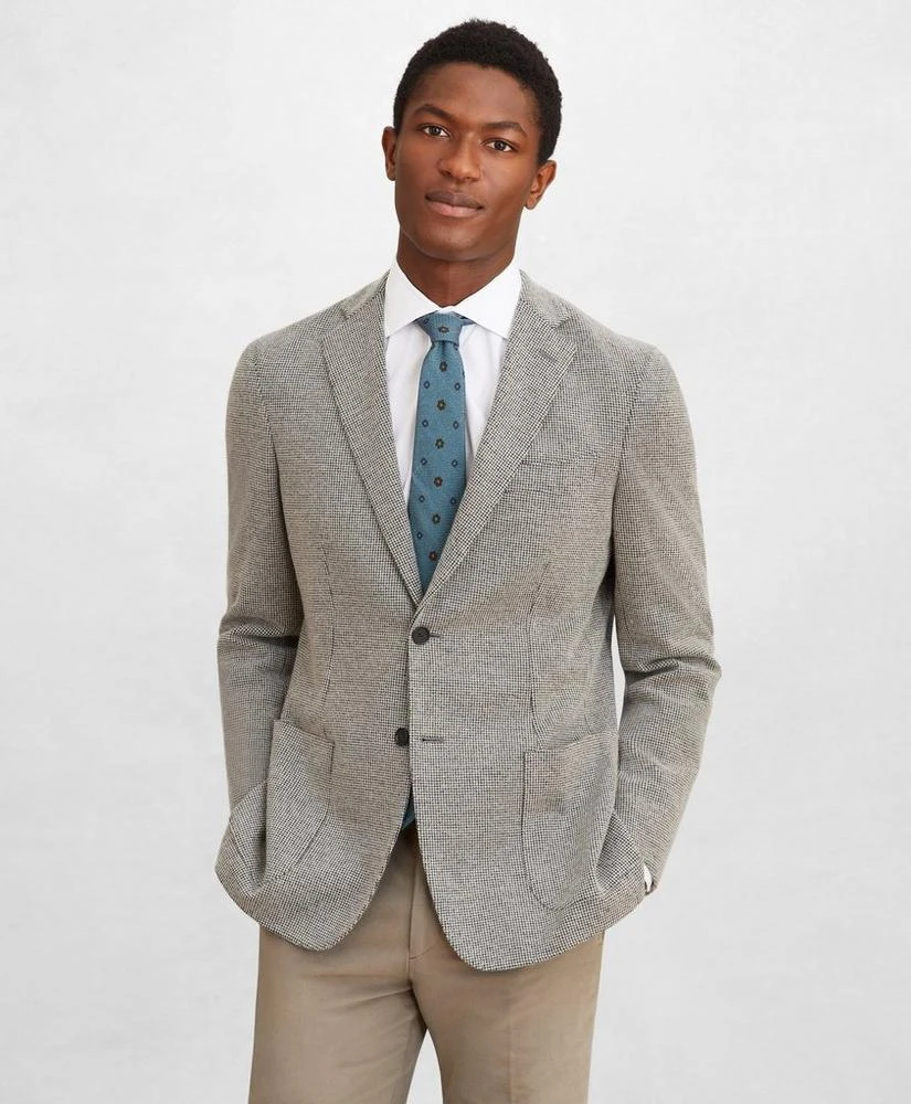 商品Brooks Brothers|Golden Fleece® BrooksCloud™ Houndstooth Sport Coat,价格¥5701,第1张图片