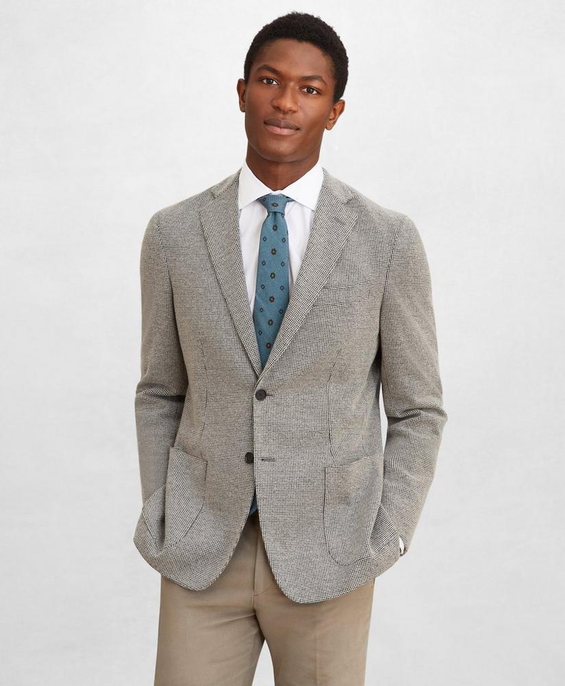 商品Brooks Brothers|Golden Fleece® BrooksCloud™ Houndstooth Sport Coat,价格¥5218,第1张图片