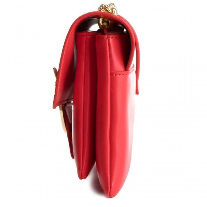 商品PINKO|Pinko Ladies Love Mini Leather Shoulder Bag - Red,价格¥967,第2张图片详细描述