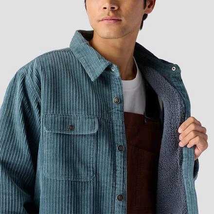 商品Backcountry|Corduroy High Pile Fleece Lined Shirt Jacket - Men's,价格¥265,第3张图片详细描述
