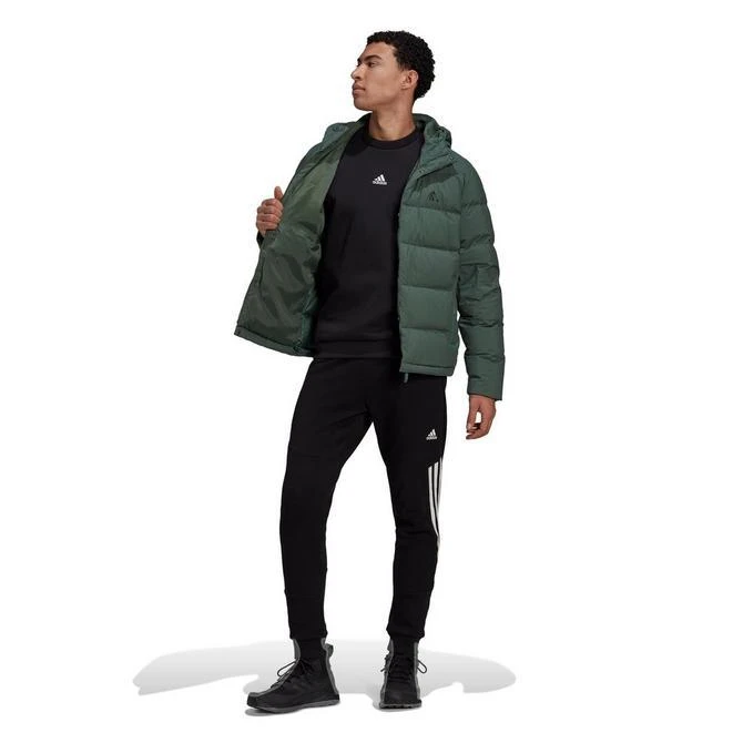 商品Adidas|Men's adidas Helionic Hooded Down Jacket,价格¥1200,第2张图片详细描述