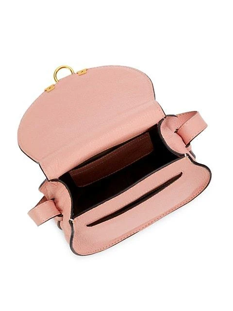 商品Chloé|Mini Marcie Leather Saddle Bag,价格¥3456,第3张图片详细描述