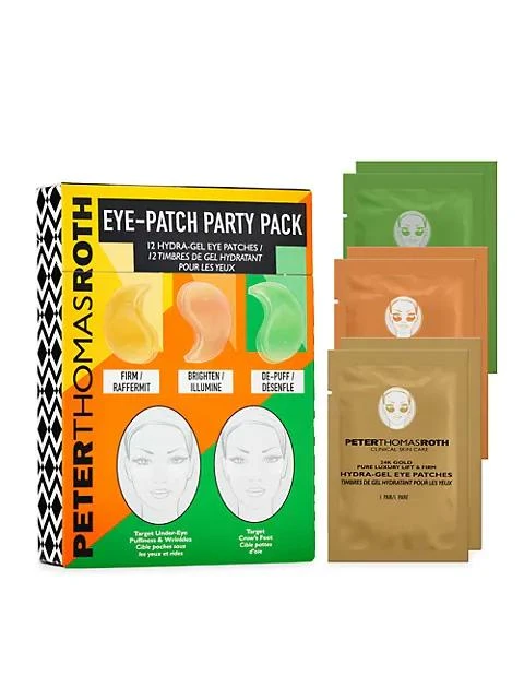 商品Peter Thomas Roth|Eye-Patch Party 12-Piece Hydra-Gel Eye Patch Set,价格¥145,第1张图片