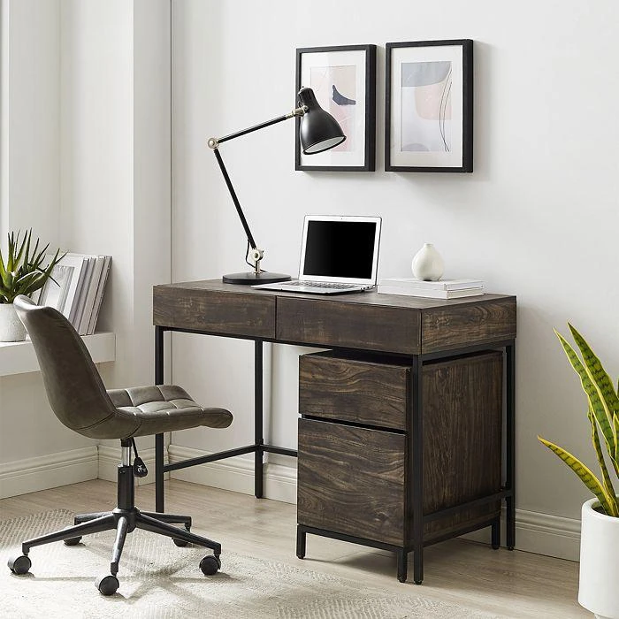 商品Sparrow & Wren|Jacobsen 2 Piece File Cabinet & Desk Set,价格¥2701,第5张图片详细描述