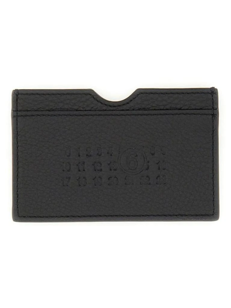 商品MM6|Mm6 Maison Margiela Small Leather Goods in Black,价格¥1295,第1张图片