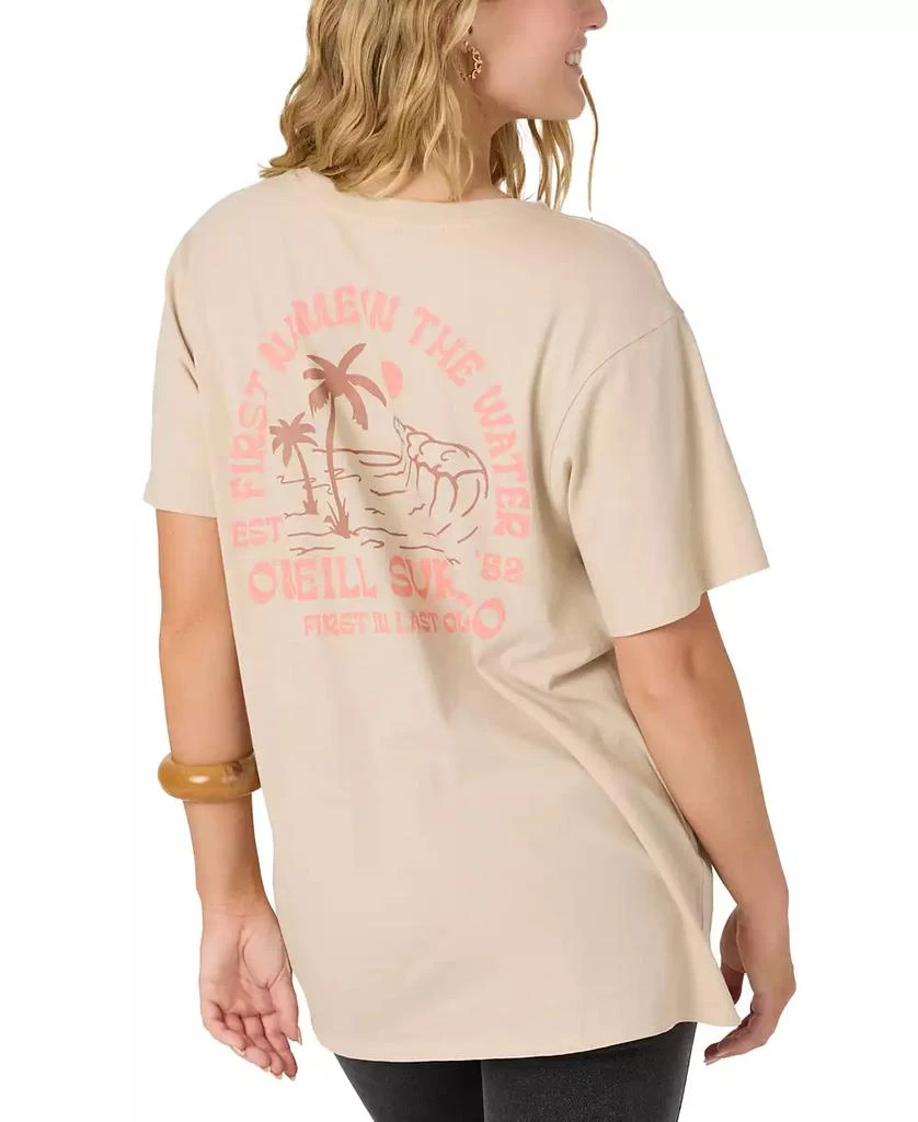 商品O'Neill|Juniors' Oversized Beachside Bliss T-Shirt,价格¥195,第2张图片详细描述