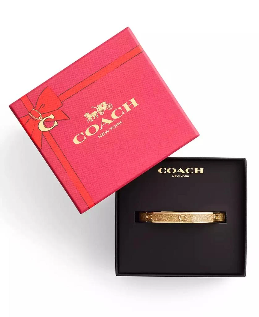 商品Coach|Signature C Bangle Bracelet,价格¥505,第5张图片详细描述