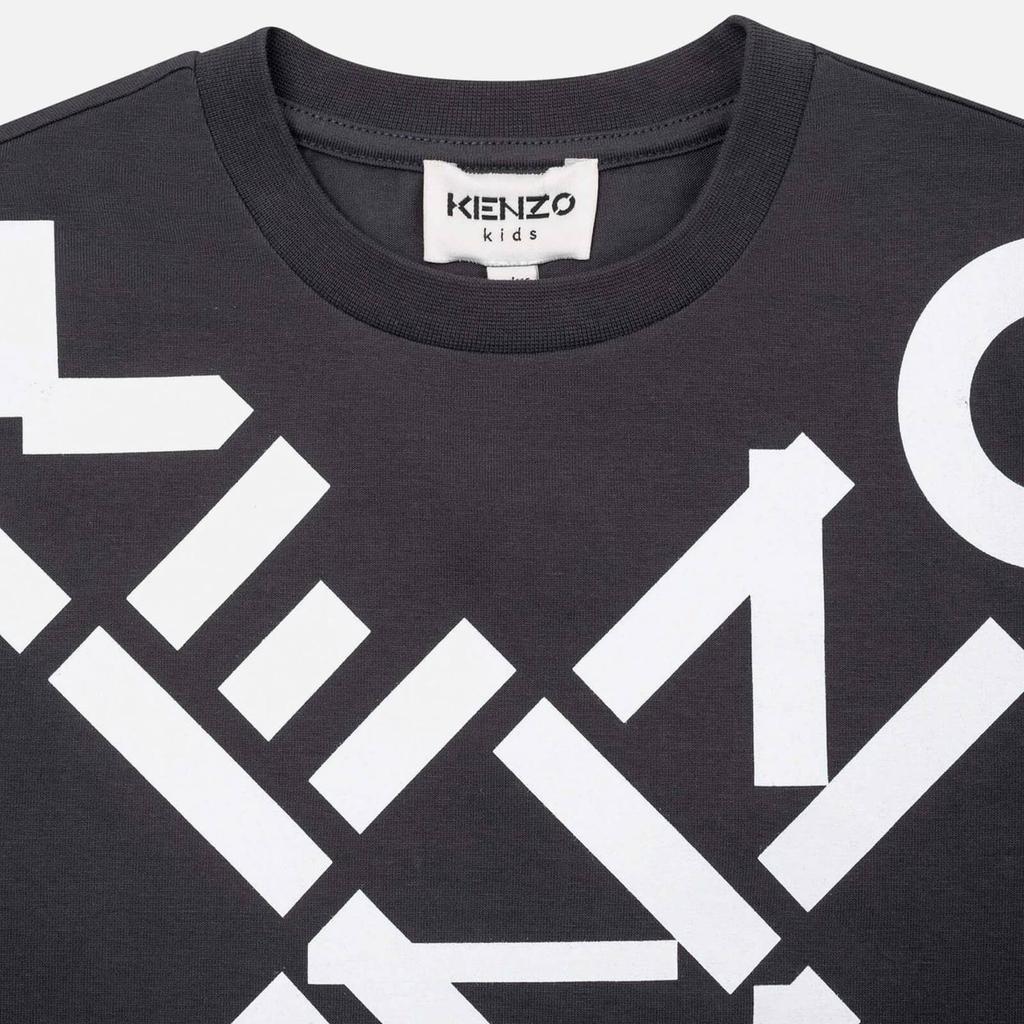 KENZO Boys' Logo-Print Cotton-Blend Jersey T-Shirt商品第3张图片规格展示