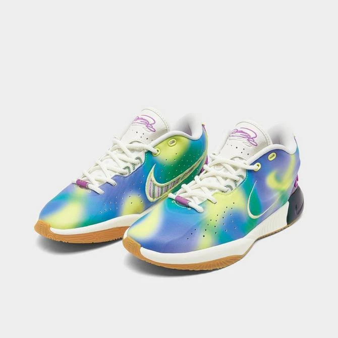 商品NIKE|Big Kids' Nike LeBron 21 SE Basketball Shoes,价格¥1254,第2张图片详细描述