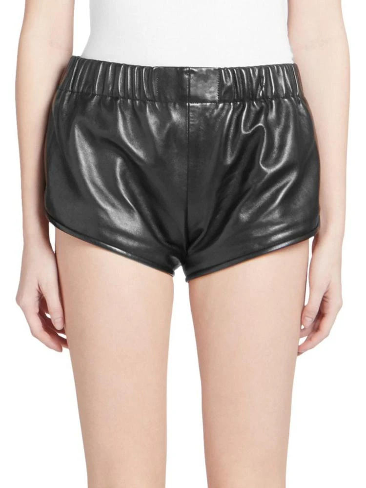 商品Yves Saint Laurent|High-Waist Athletic Mini Shorts,价格¥17096,第1张图片
