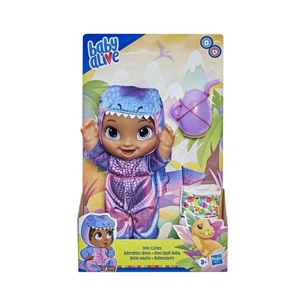 商品Baby Alive|Dino Cuties Doll, Tyrannosaurus, Doll Accessories,价格¥69,第2张图片详细描述