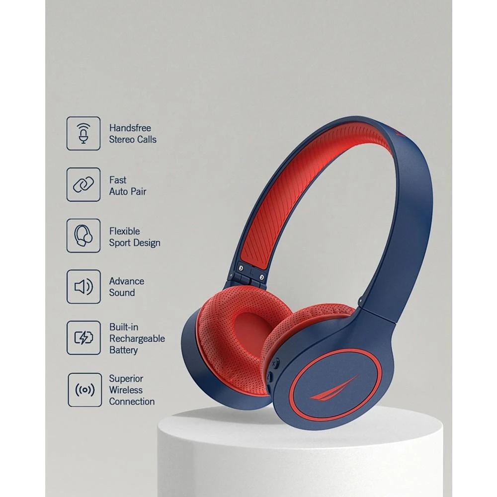 商品Nautica|H120 Bluetooth Headphones,价格¥329,第2张图片详细描述
