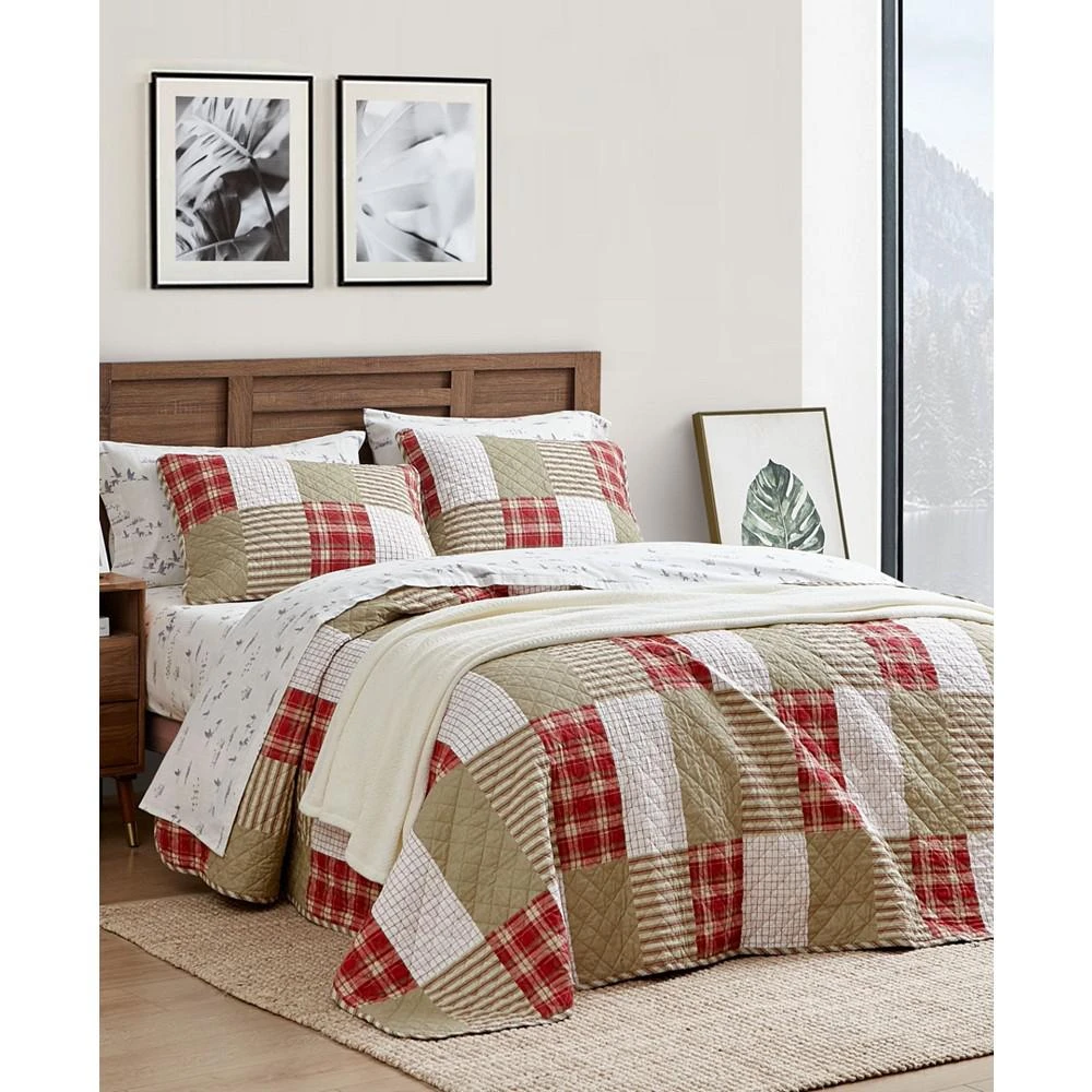 Camano Island Plaid Quilt Set, King, 3 Piece 商品