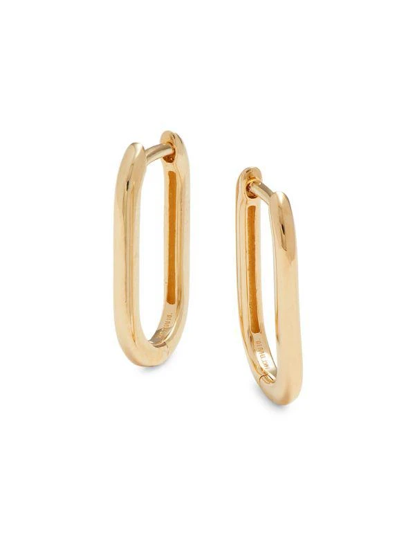 商品Saks Fifth Avenue|14K Yellow Gold Huggie Hoop Earrings,价格¥2537,第1张图片