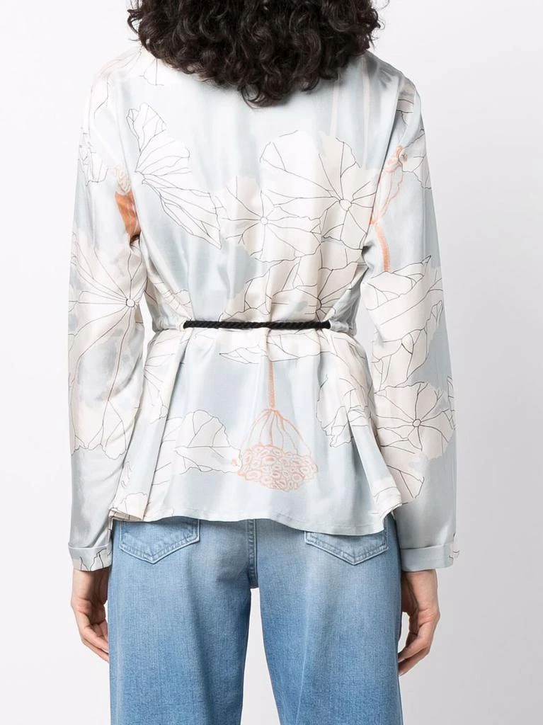 商品ALYSI|ALYSI - Printed Silk Jacket,价格¥1264,第2张图片详细描述