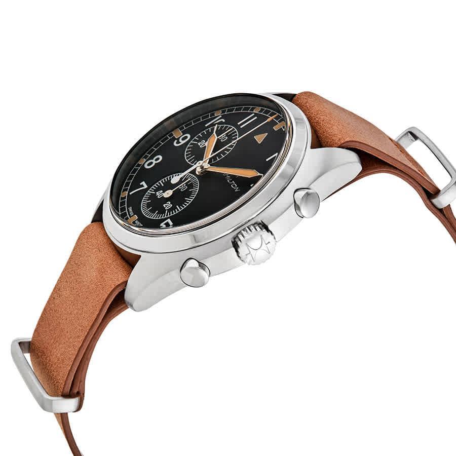 商品Hamilton|Hamilton Khaki Pilot Pioneer Mens Chronograph Quartz Watch H76522531,价格¥3181,第4张图片详细描述