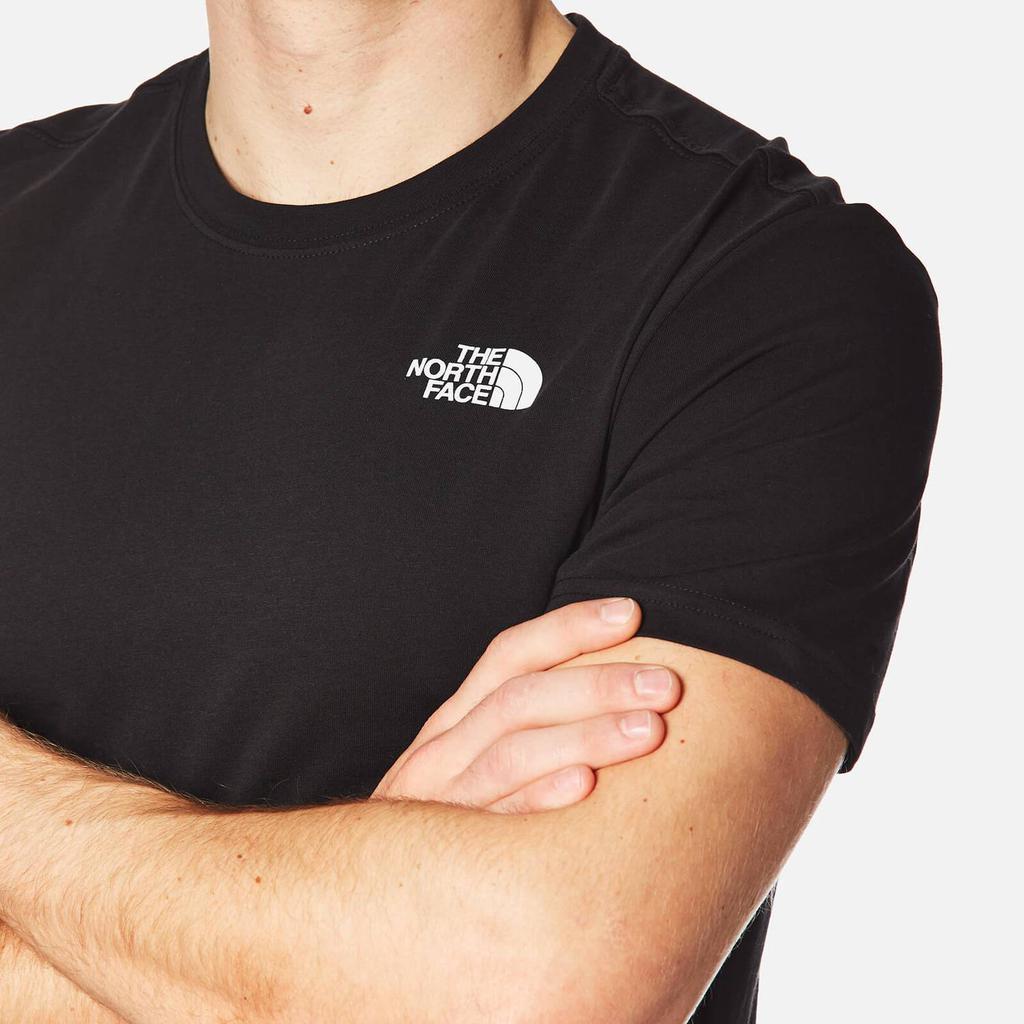 The North Face Men's Redbox Short Sleeve T-Shirt - TNF Black商品第5张图片规格展示