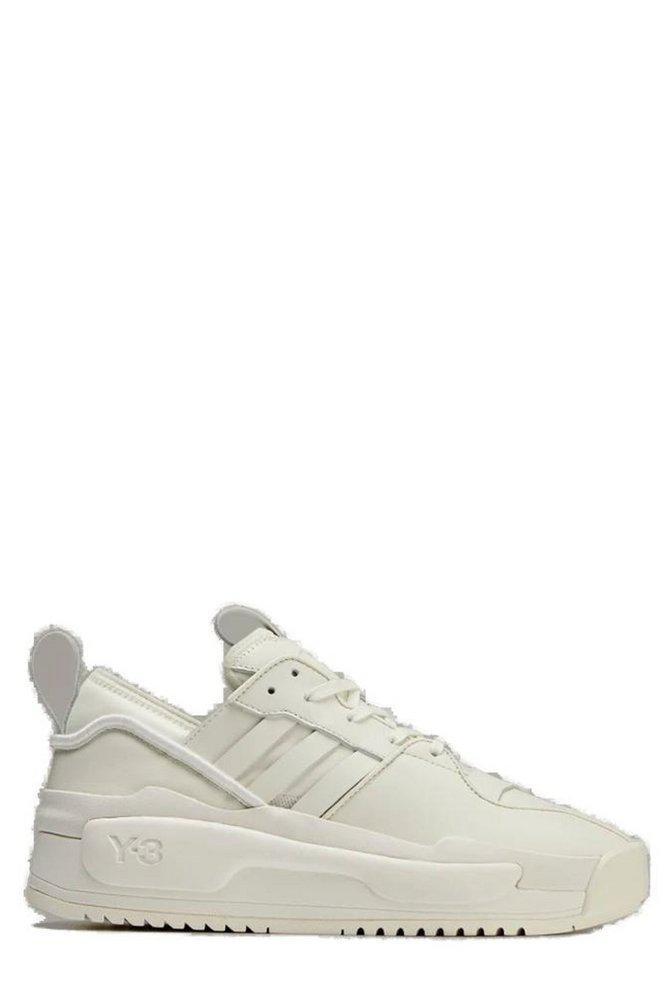 商品Y-3|Y-3 Logo Debossed Lace-Up Sneakers,价格¥2390,第1张图片