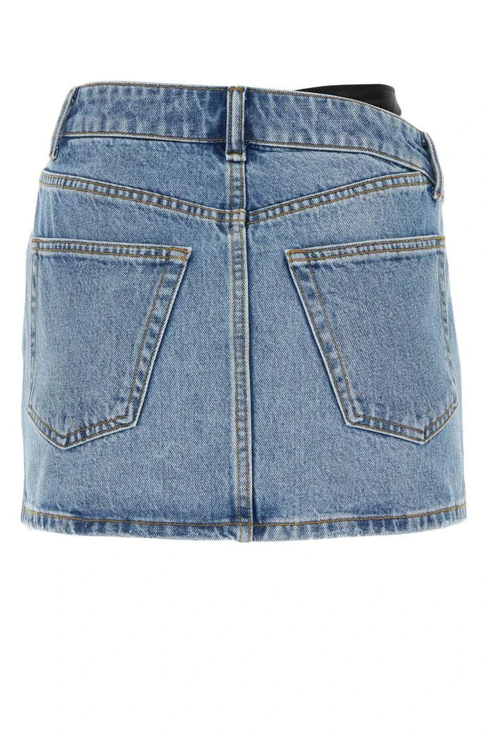 商品Alexander Wang|Alexander Wang Asymmetric Bikini Layer Mini Denim Skirt,价格¥2617,第2张图片详细描述