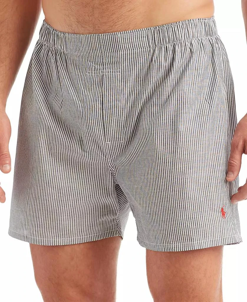 商品Ralph Lauren|Men's 5-Pack Woven Boxers,价格¥528,第5张图片详细描述