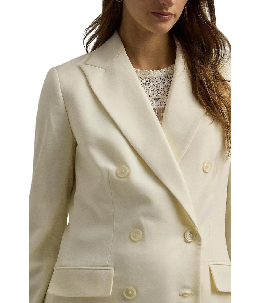 商品Ralph Lauren|Double-Breasted Wool Crepe Blazer,价格¥1943,第3张图片详细描述