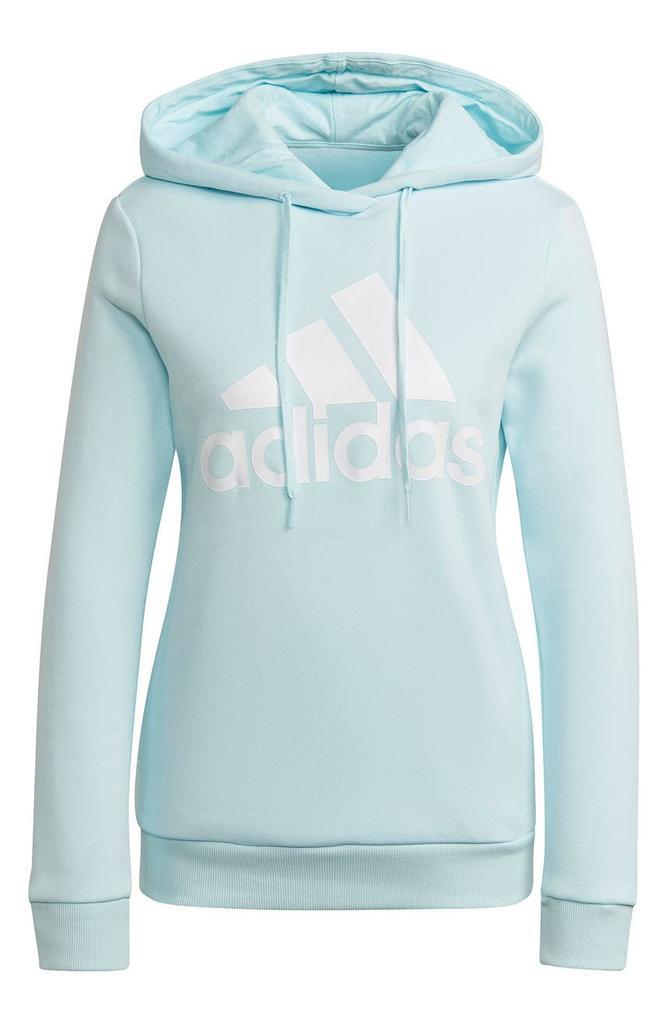 商品Adidas|Loungewear Essentials Logo Fleece Pullover Hoodie,价格¥218-¥290,第5张图片详细描述