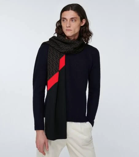 商品Fendi|Diagonal FF scarf,价格¥2598,第2张图片详细描述